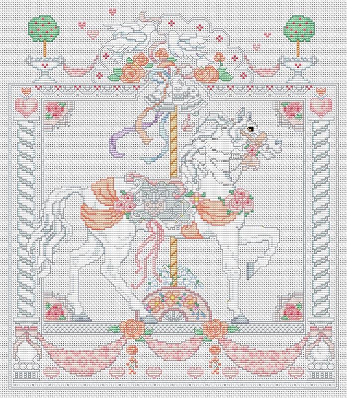 A June Affair Carousel Horse